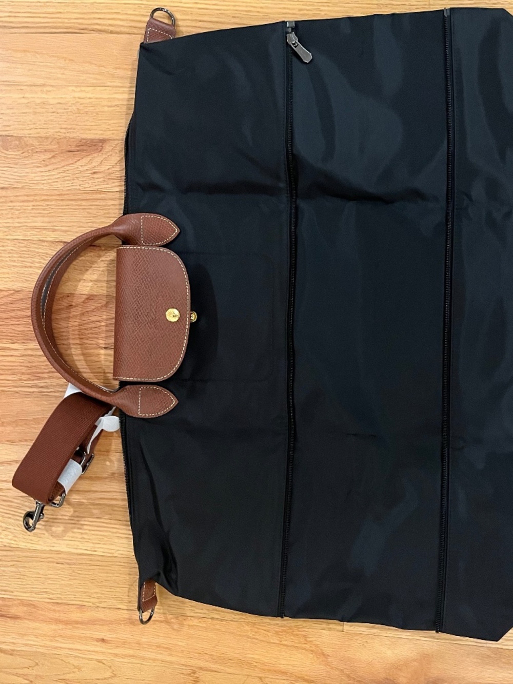 Longchamp Le Pliage Expandable Travel Bag, black